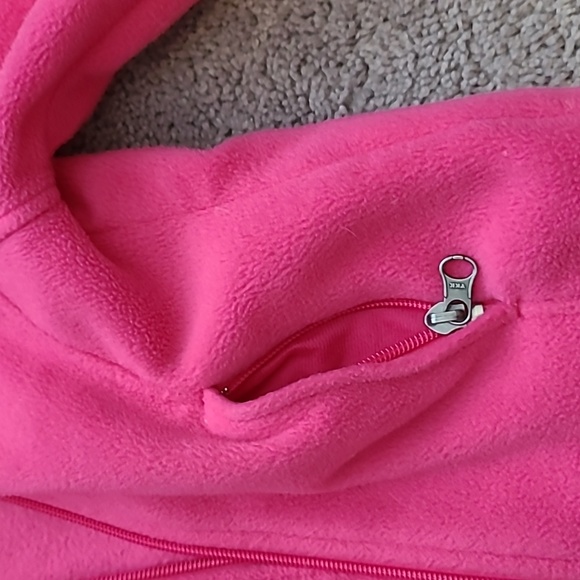 Pink Columbia fleece jacket 3T - Picture 3 of 5